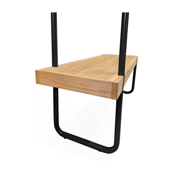 Komplet klopi in obešalnika z jekleno konstrukcijo Woodman Ben-image-3