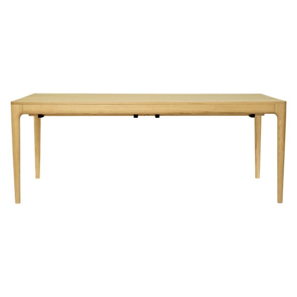 Raztegljiva jedilna miza iz masivnega hrasta 90x200 cm Heart'n'Soul – UMAGE-image-4