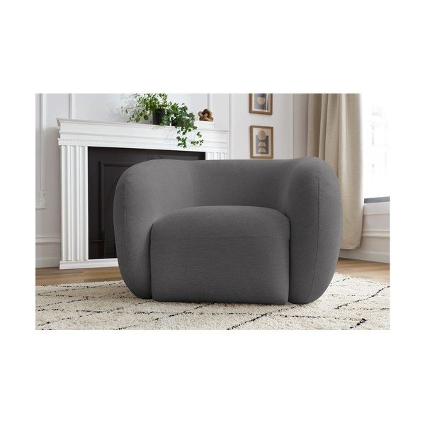 Temno siv fotelj Celine – Bobochic Paris-image-1