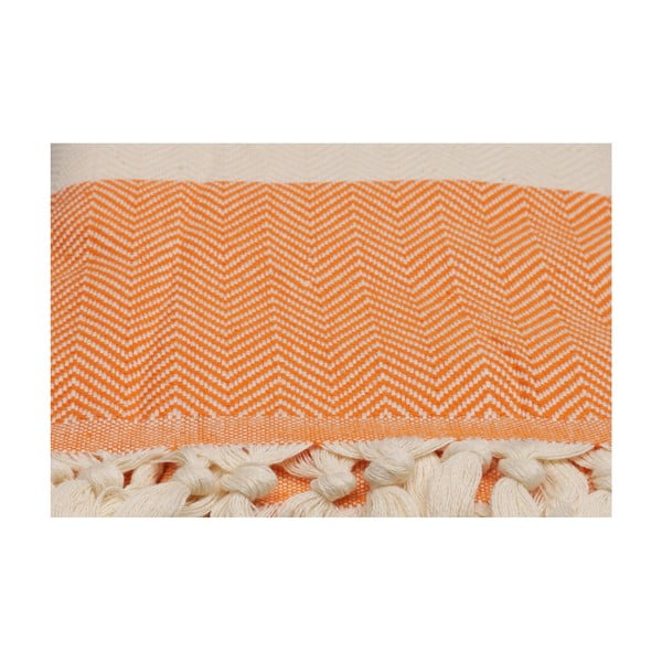 Oranžna oceanska brisača, 180 x 100 cm-image-3