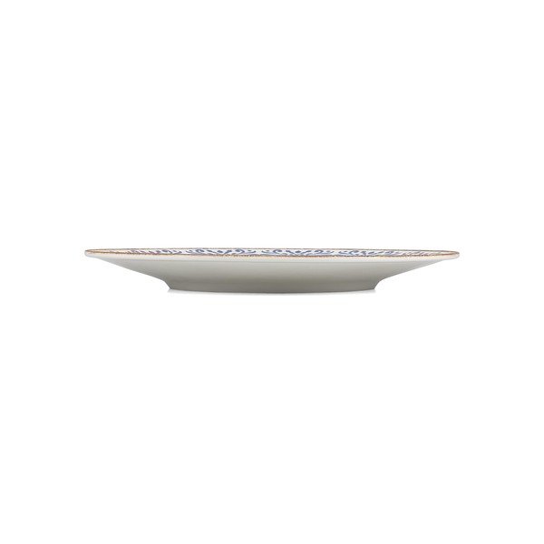 Bel/moder servirni porcelanast krožnik ø 32 cm Azul – BonBistro-image-3