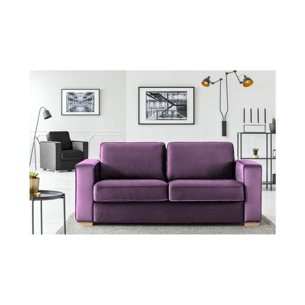 Vijolični dvosedežni kavč Cosmopolitan design Chicago-image-2