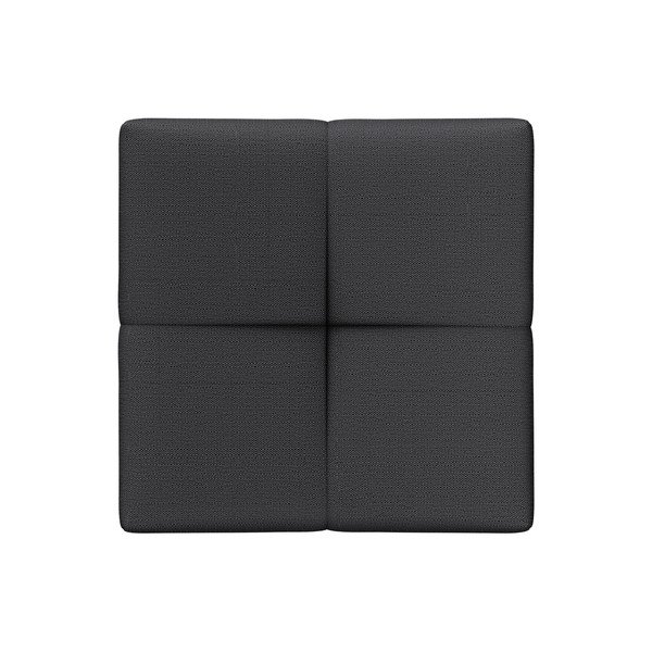 Črni kavč modul Rome - Cosmopolitan Design -image-3