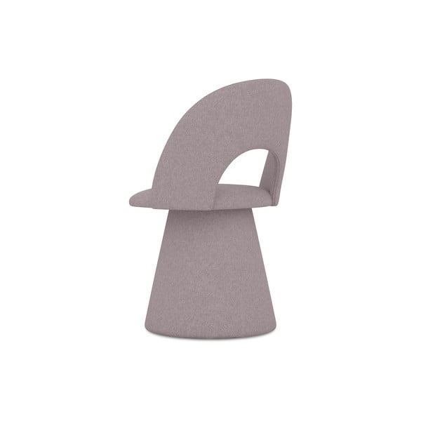 Svetlo vijoličen oblazinjen jedilni stol Kalo – Makamii-image-4