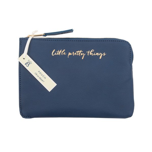 Modra zasedena torbica B Pretty Little Pouch