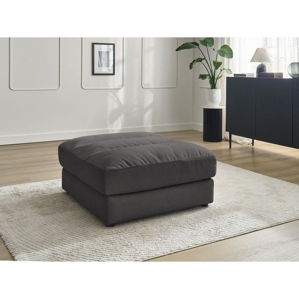 Črn žameten tabure Sierra – Bobochic Paris-image-1