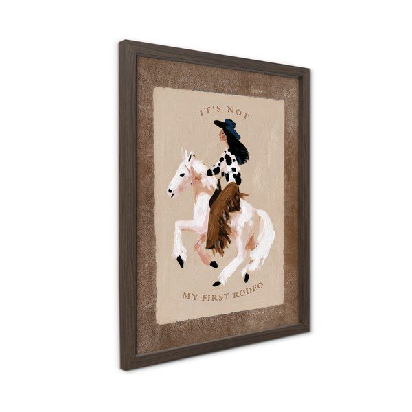 Tiskana slika z okvirjem 30x40 cm Rodeo – Styler-image-4