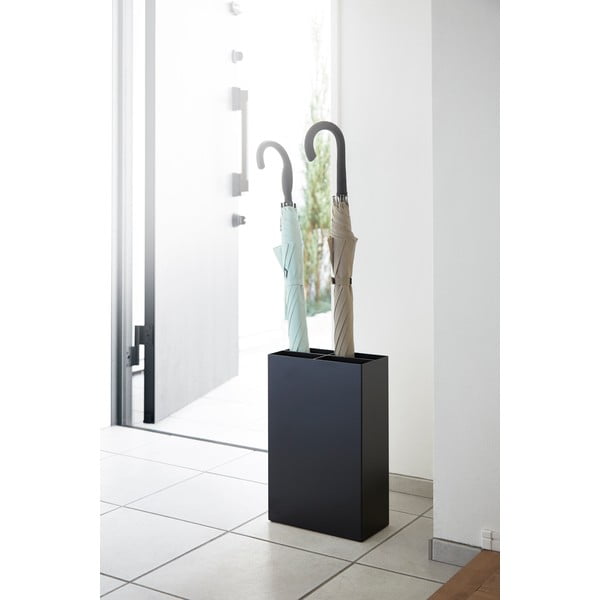 Črno kovinsko stojalo za dežnike Yamazaki Smart-image-3