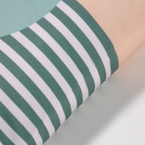 Roza-zelena prevleka za okrasno blazino Kave Home Glendale, 45 x 45 cm-image-1