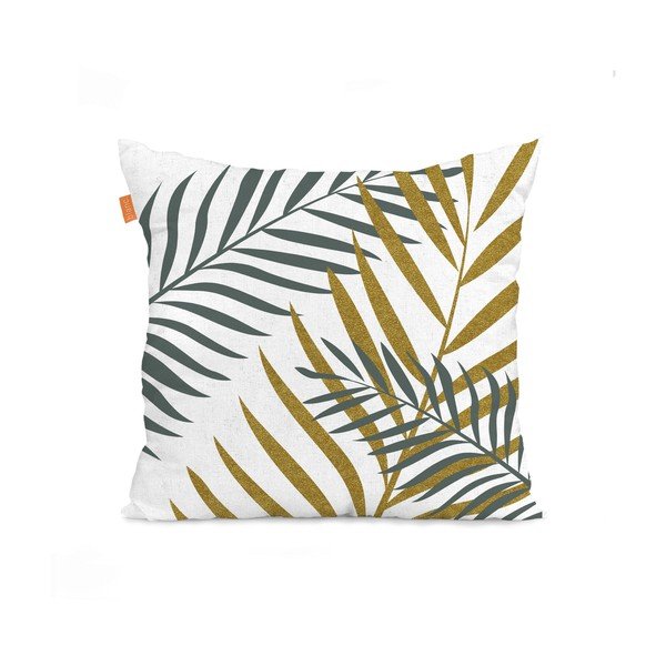 Komplet 2 bombažnih prevlek za vzglavnik Blanc Foliage-image-3