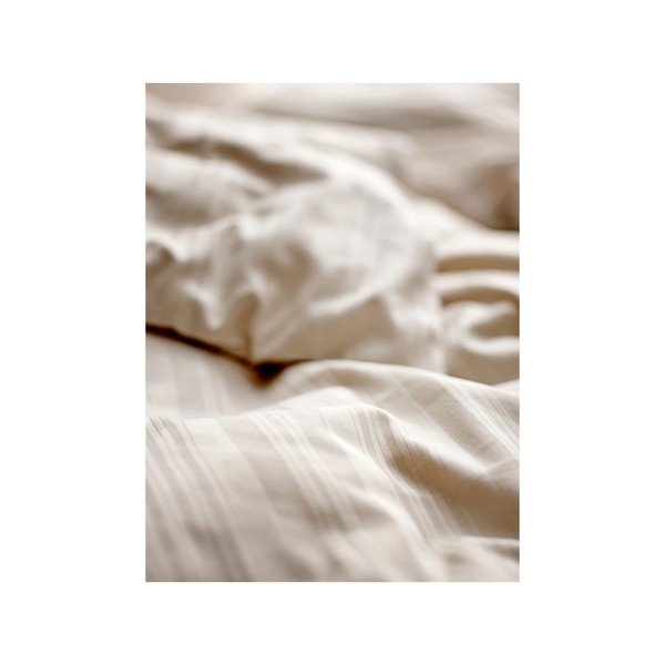 Bež enojna posteljnina iz damasta 140x200 cm Noble – Södahl-image-2