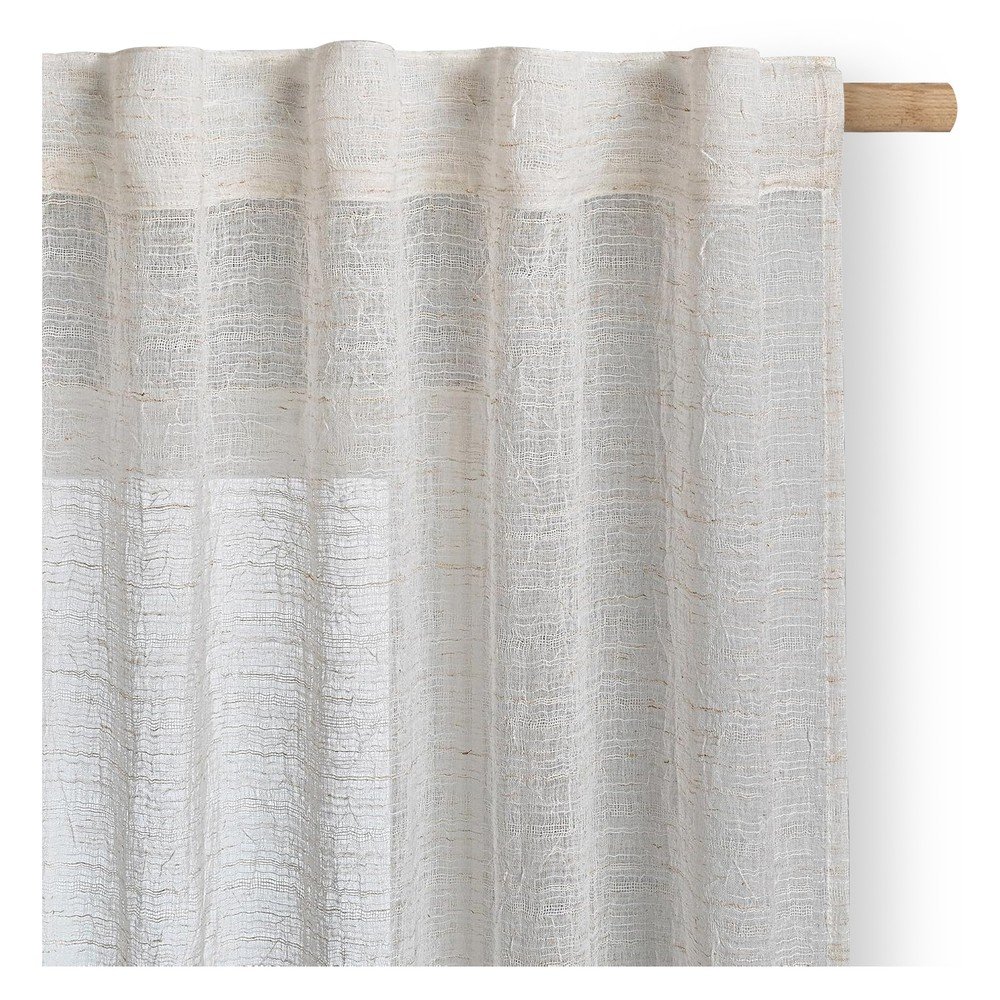 Kremno bela zavesa 140x250 cm Drimar