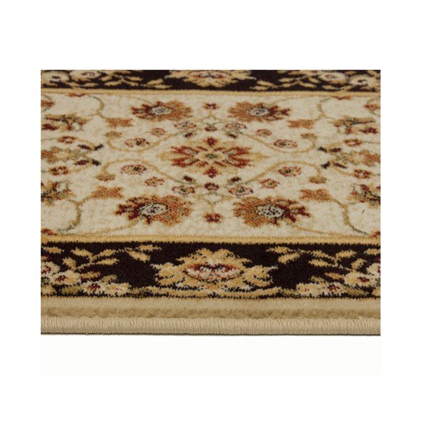 Rjava in bež preproga Universal Madras Brown, 57 x 110 cm-image-1