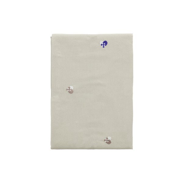 Bombažen namizni prt 140x270 cm Hearts Embloidery – Södahl