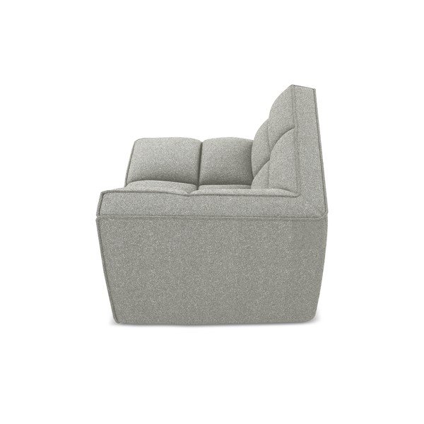 Svetlo siv modul za sedežno garnituro Kalai – Makamii-image-4