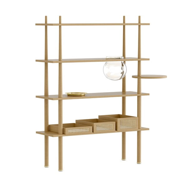 Komponenta za modularni sistem polic v hrastovem dekorju 35x18 cm Stories – UMAGE-image-1