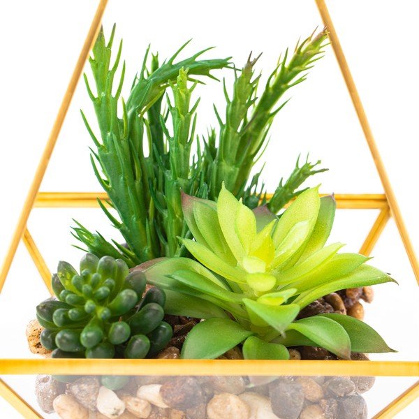 Umeten sukulent (višina 30 cm) Geometry – AmeliaHome-image-2