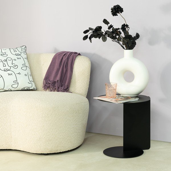 Kovinska okrogla stranska mizica ø 40 cm Salsa – Spinder Design-image-2