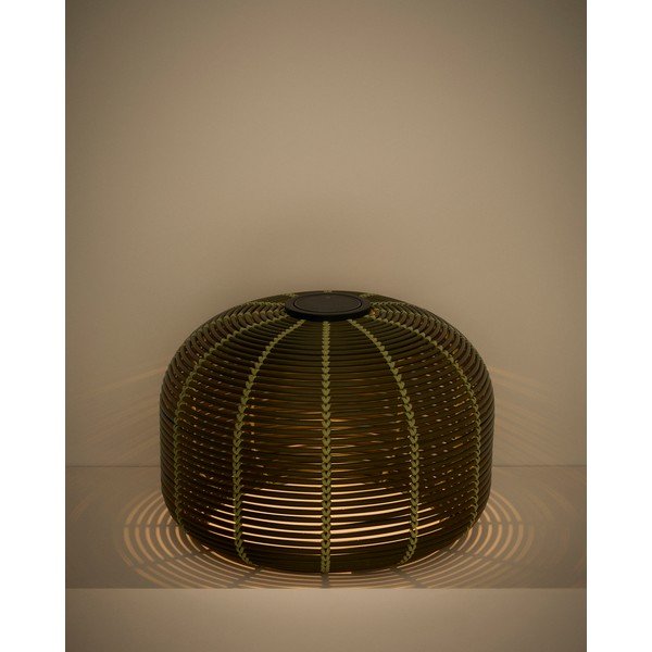 LED namizna/prenosljiva zunanja svetilka s solarnim panelom/na USB ø 50 cm Garoina – Kave Home-image-2