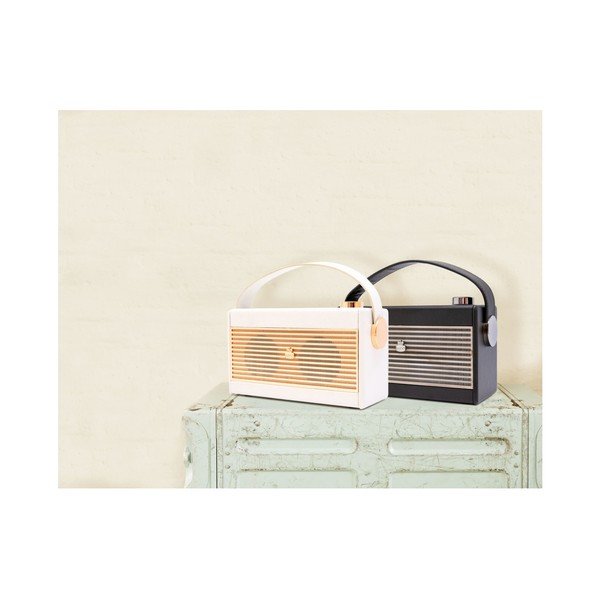 Kremno-bel radio GPO Darcy Black Wo294-image-1