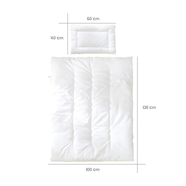 Komplet otroške prešite odeje in vzglavnika 100x135 cm – Roba-image-4
