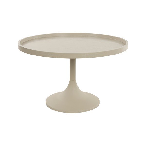 Bež okrogla klubska mizica ø 69 cm Jason – Zuiver