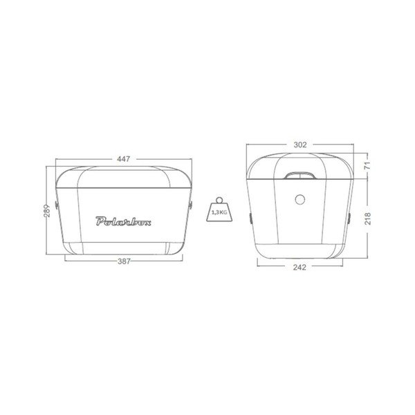 Vijolična hladilna torba 20 l Pop – Polarbox-image-4