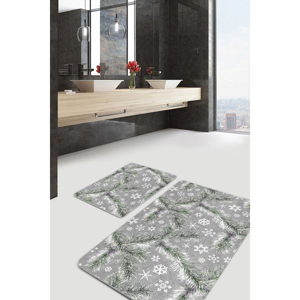 Sive kopalniške preproge v kompletu 2 ks 60x100 cm – Mila Home