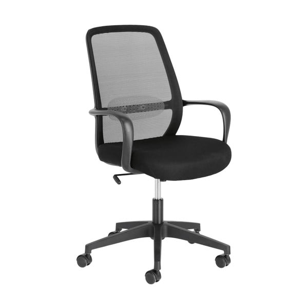 Črn pisarniški stol Melva – Kave Home