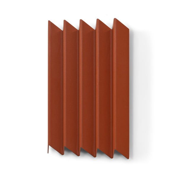 Kovinski stenski obešalnik v barvi terakote 21 cm Sensu – Spinder Design-image-2