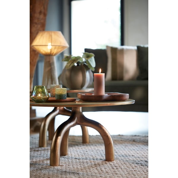 Steklen svečnik za čajno svečko Morita – Light & Living-image-2