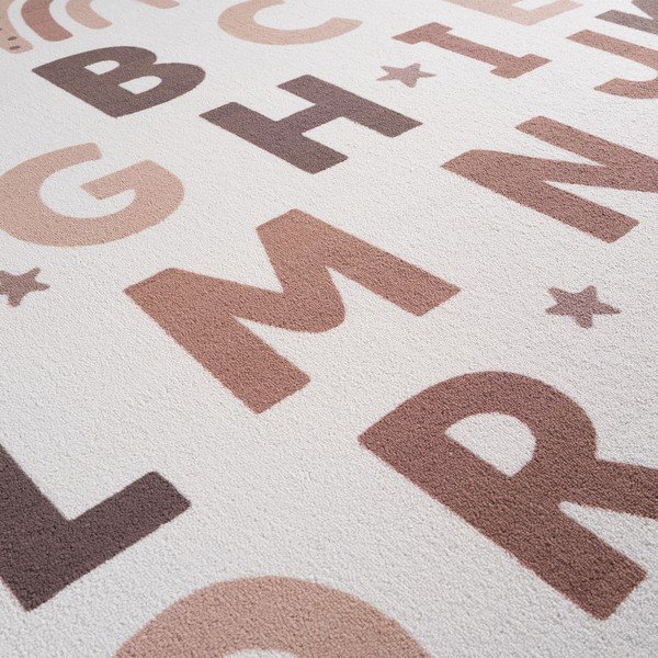 Kremno bela pralna otroška preproga ø120 cm Coco 1133 – Ayyildiz Carpets-image-2