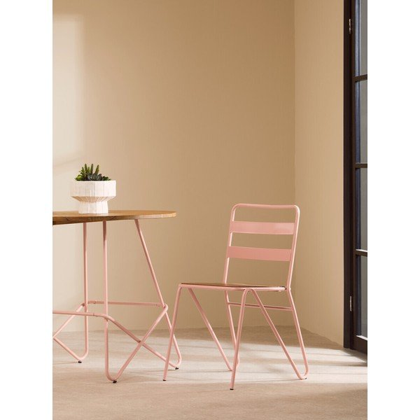 Okrogla jedilna miza iz masivnega bresta ø 80 cm District – Premier Housewares-image-2