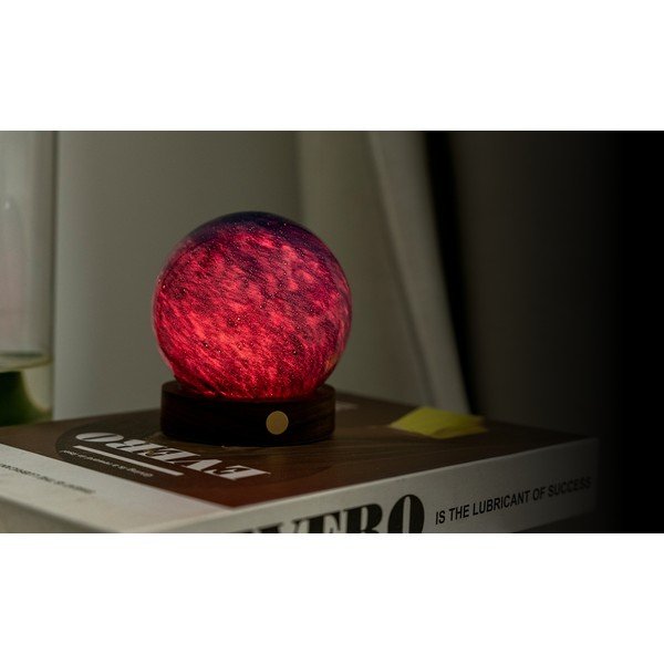 Svetlobna dekoracija na USB v temni naravni barvi ø 8 cm Galaxy Breeze – Gingko-image-3