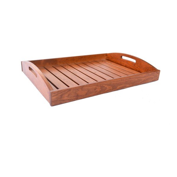 Vrtna servirna miza iz borovega lesa 74x61 cm - Rojaplast-image-3