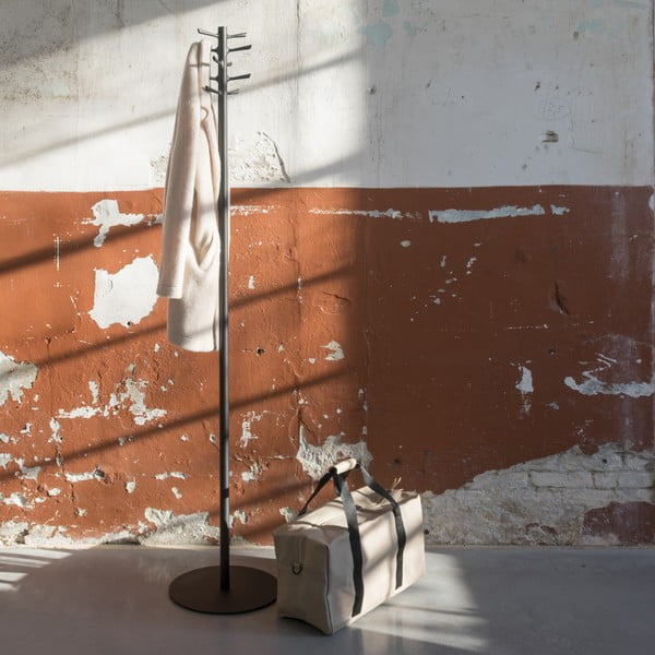 Črn kovinski obešalnik 35x178 cm Pull – Spinder Design-image-4