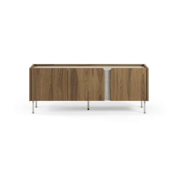 TV omarica v hrastovem dekorju v naravni barvi 140x54x35,5 cm Lucile – Marckeric
