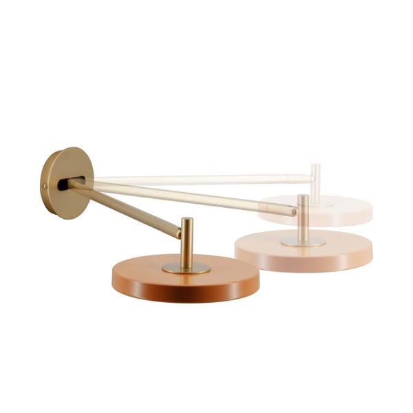 Oranžna LED zatemnitvena stenska svetilka ø 15 cm Asteria Wall Long – UMAGE-image-3