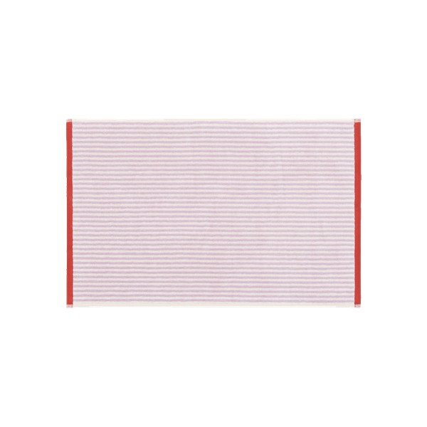 Svetlo vijolična/kremno bela frotirna bombažna brisača 50x80 cm Gobo – noo.ma-image-2