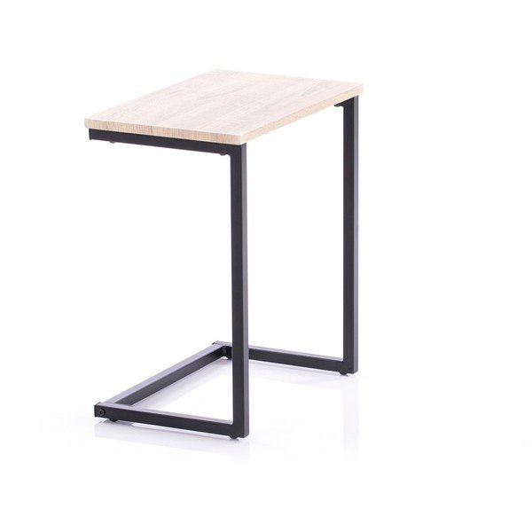Stranske mizice z mizno ploščo v hrastovem dekorju v kompletu 2 ks 30x48 cm Jalt – Homede-image-3