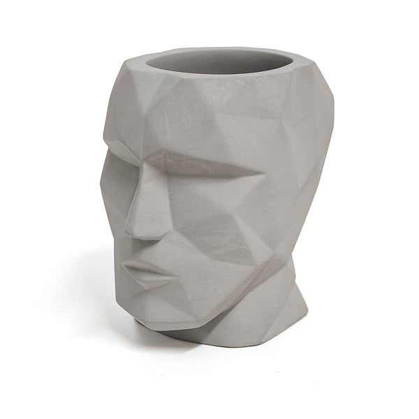 Organizator za pisalne potrebščine iz cementa Head – Balvi-image-2