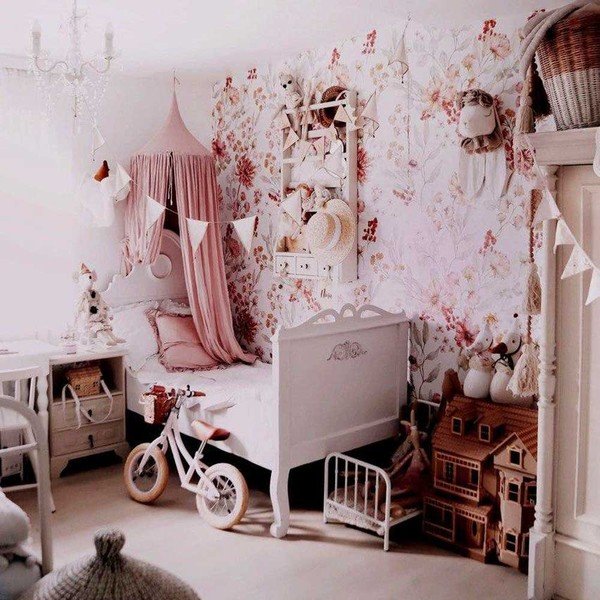 Tapeta iz netkanega tekstila 100 cm x 280 cm Autumn Meadow – Dekornik-image-3