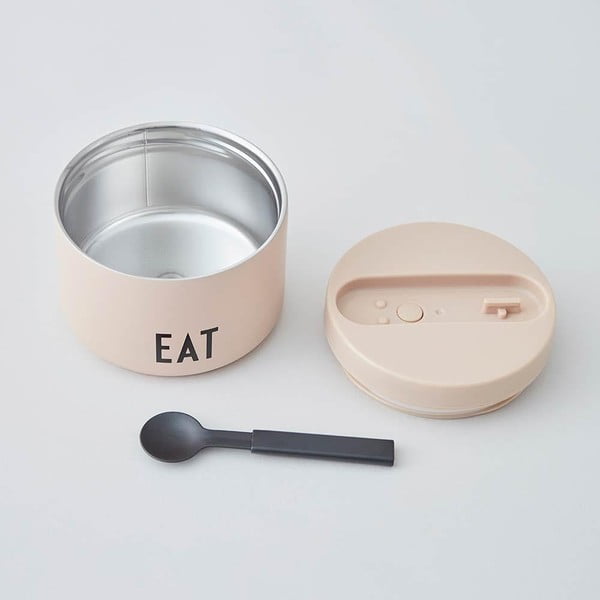 Posoda za malico z žlico – Design Letters-image-2