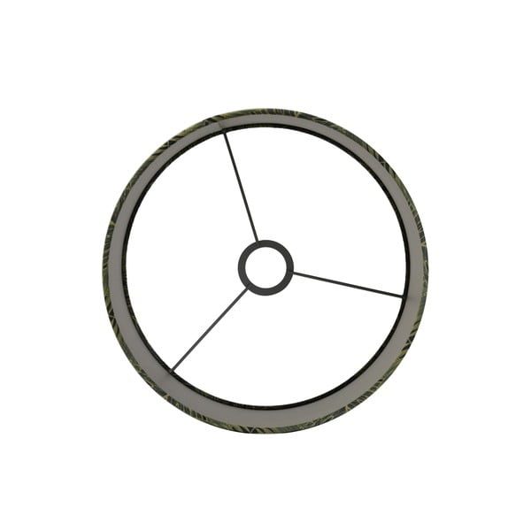 Temno zeleno senčilo ø 40 cm Amazone – Light & Living-image-3