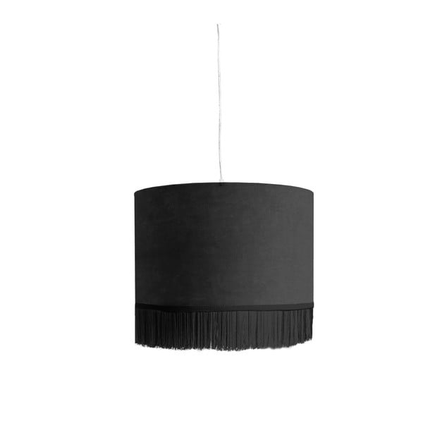 Črna viseča svetilka Velvet Atelier Colgante