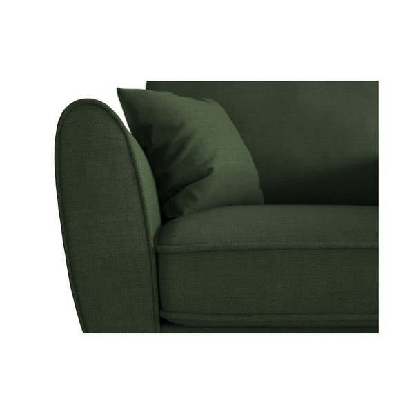 Zelena kotna sedežna garnitura My Pop Design Auteuil, levi kot-image-1