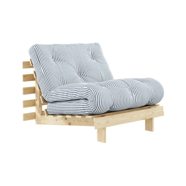 Beli/svetlo modri fotelj Roots - Karup Design