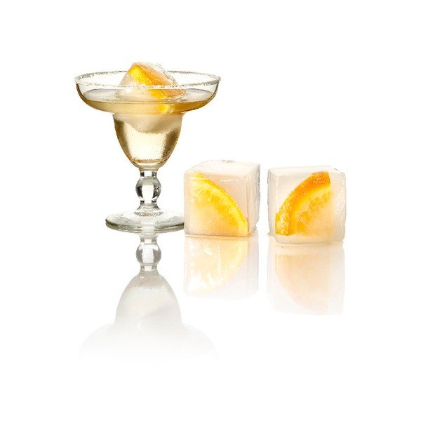 Zelena silikonska oblika za led Lékué Ice Cube-image-2