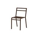 Temno rjav kovinski vrtni stol Oto – noo.ma