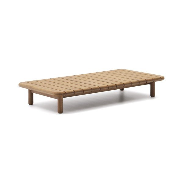 Vrtna miza iz tikovine 70x140 cm Turqueta - Kave Home-image-2